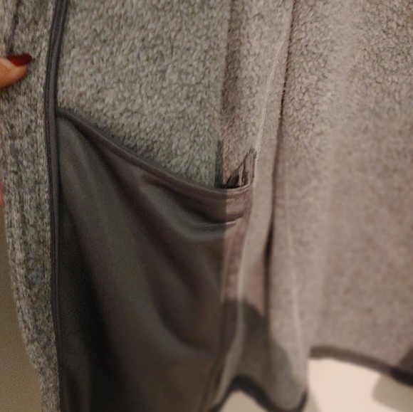 The North Face Fleece Jacket SZ.XL Grey - Picture 6 of 8